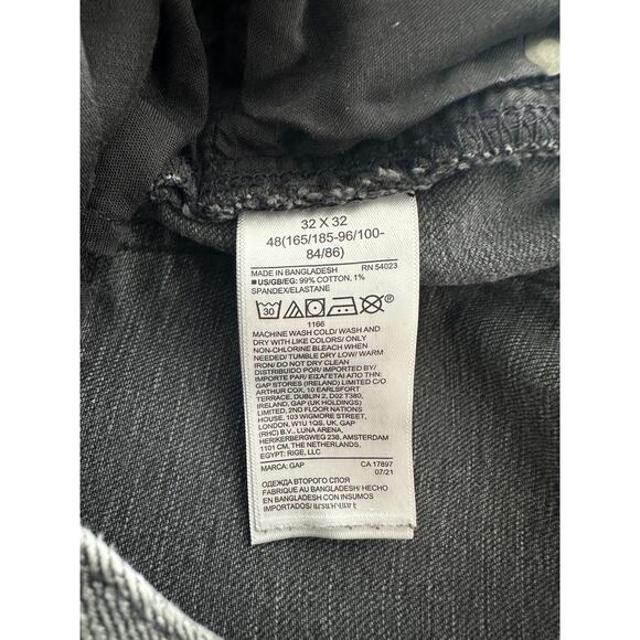 Gap Mens Slim Fit Jeans 32x32 - Picture 4 of 4